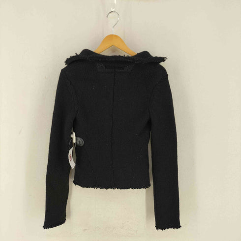 ジュンヤワタナベコムデギャルソン JUNYA WATANABE COMME des GARCONS 切りっぱなしデザイン ニット ジャケット レディース